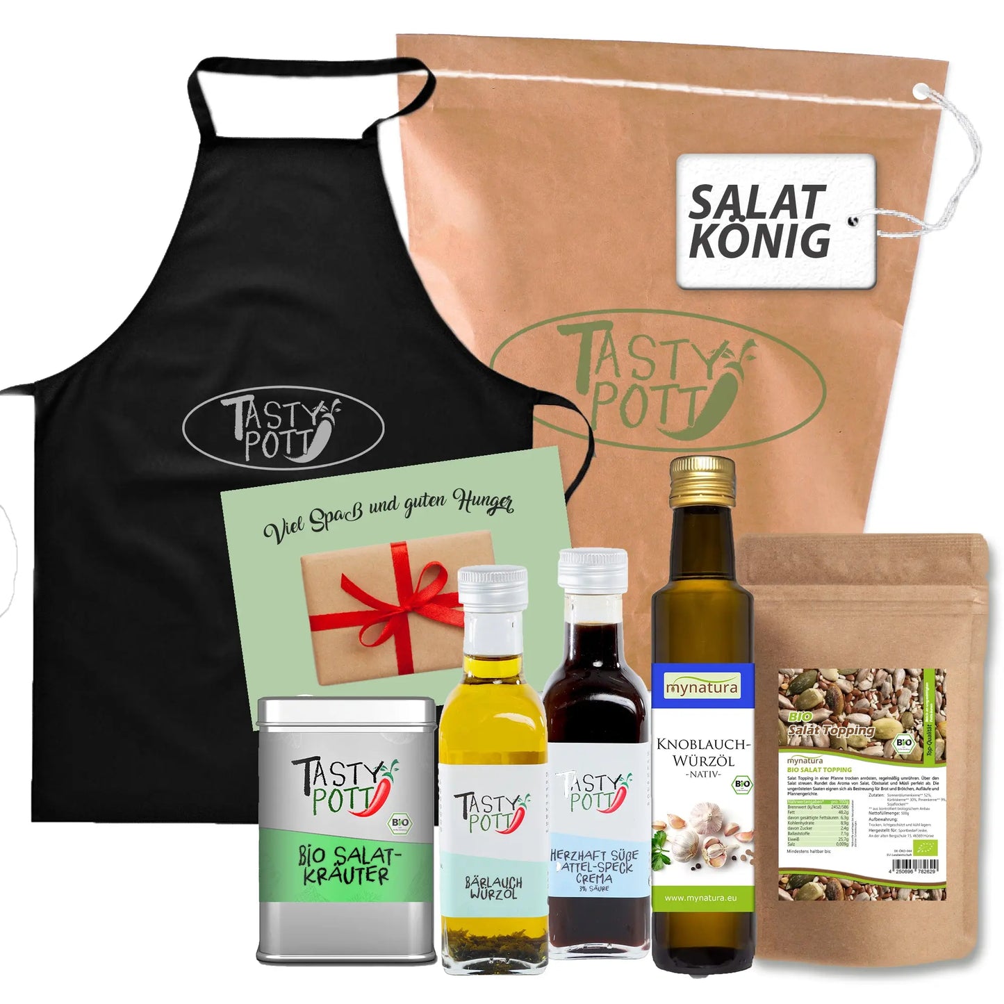 Salat König Set – Hochwertige Zutaten für kreative Salate Tasty Pott