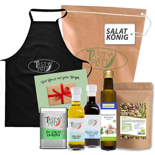 Salat König Set – Hochwertige Zutaten für kreative Salate Tasty Pott
