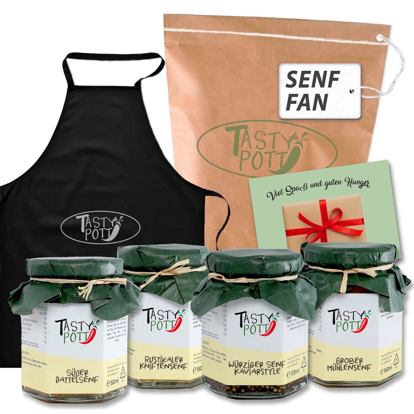 Senf Geschenkset für Feinschmecker | Tasty Pott Tasty Pott