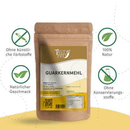 Guarkernmehl - Natürlicher Verdicker - ab 1kg von Tasty Pott