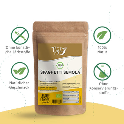 Bio Spaghetti Semola - ab 1kg Beutel