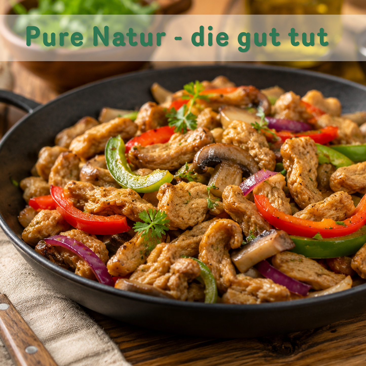 Bio Soja Geschnetzeltes, fein - ab 1 kg von Tasty Pott