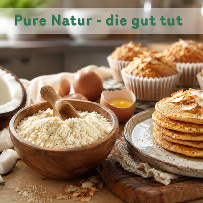 Bio Kokosmehl entölt - Glutenfrei - ab 1kg von Tasty Pott