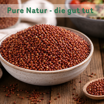Bio Quinoa Rot 2 kg - Glutenfrei & Nussig - im Beutel von Tasty Pott