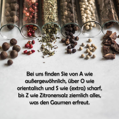 Bio Gewürz-Set 1 mit Schürze - 4 Dosen von Tasty Pott Tasty Pott