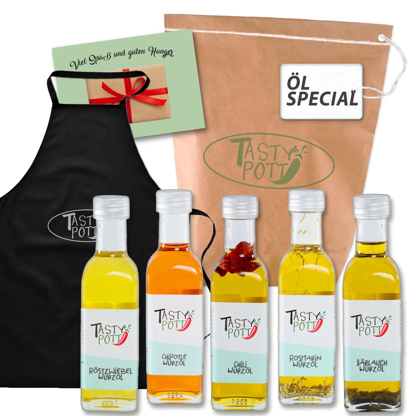 Öl Geschenkset – Edle Aromen für Kochliebhaber | Tasty Pott - Tasty Pott