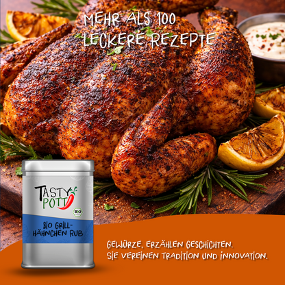 Bio Grillhähnchen Rub - im Beutel ab 30g von Tasty Pott