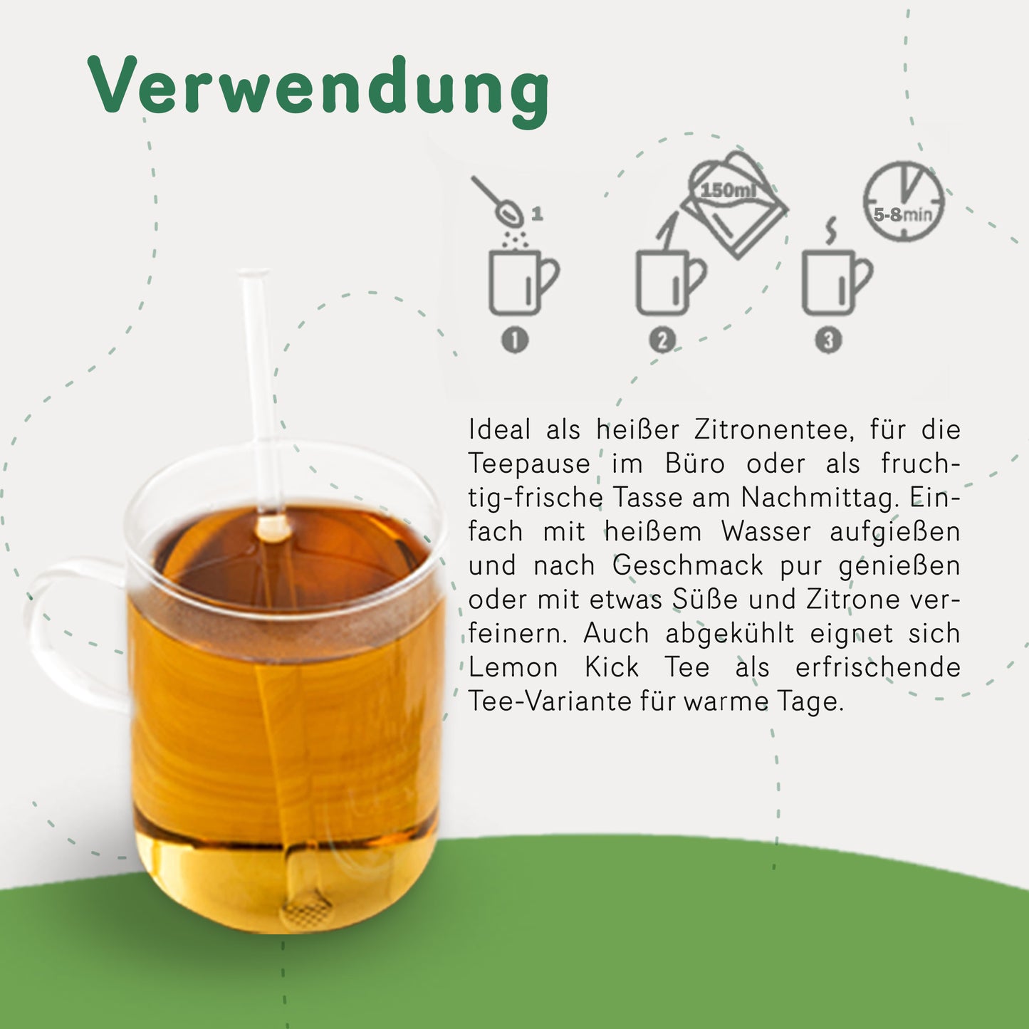 Bio Zitronengras Tee "Lemon Kick" - 20g Dose von Tasty Pott — Abbildung 6