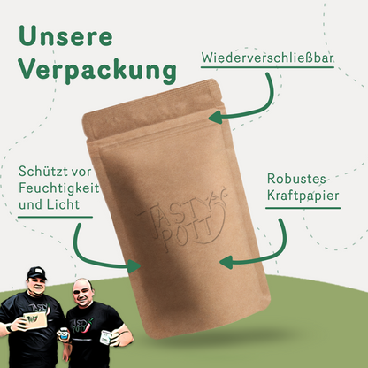 Blaues Spirulina Pulver - ab 30g von Tasty Pott