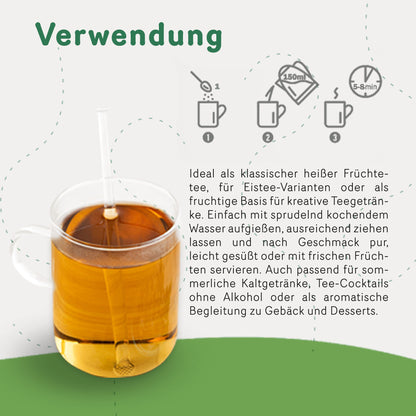 Tasty Pott Waldfrüchte Tee - Früchtetee - 80g Dose — Abbildung 6